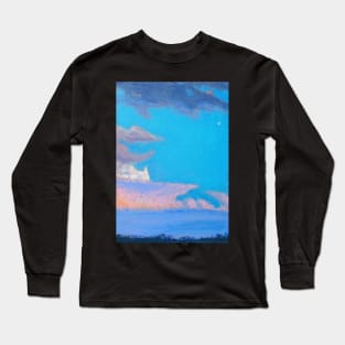 Blue evening Long Sleeve T-Shirt